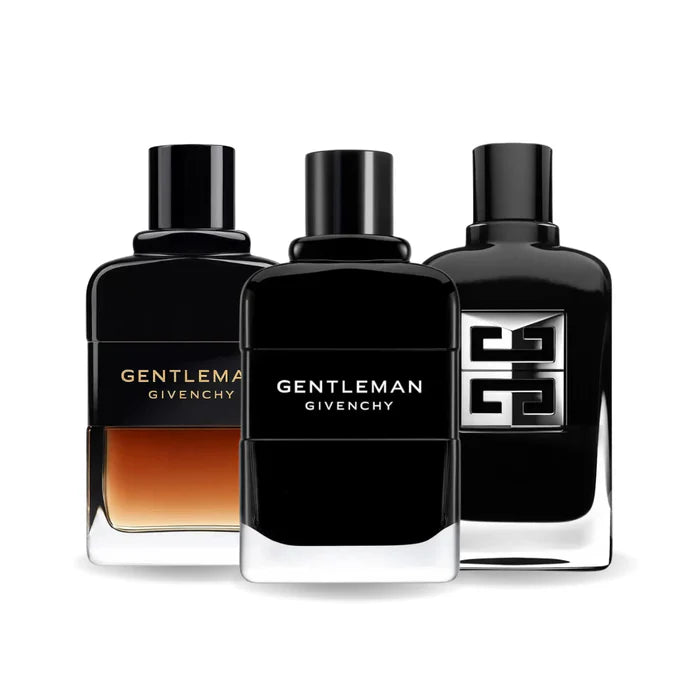 Coffret de 3 parfums:  GENTLEMAN,  GENTLEMAN RESERVE PRIVEE and GENTLEMAN SOCIETY - 100ml