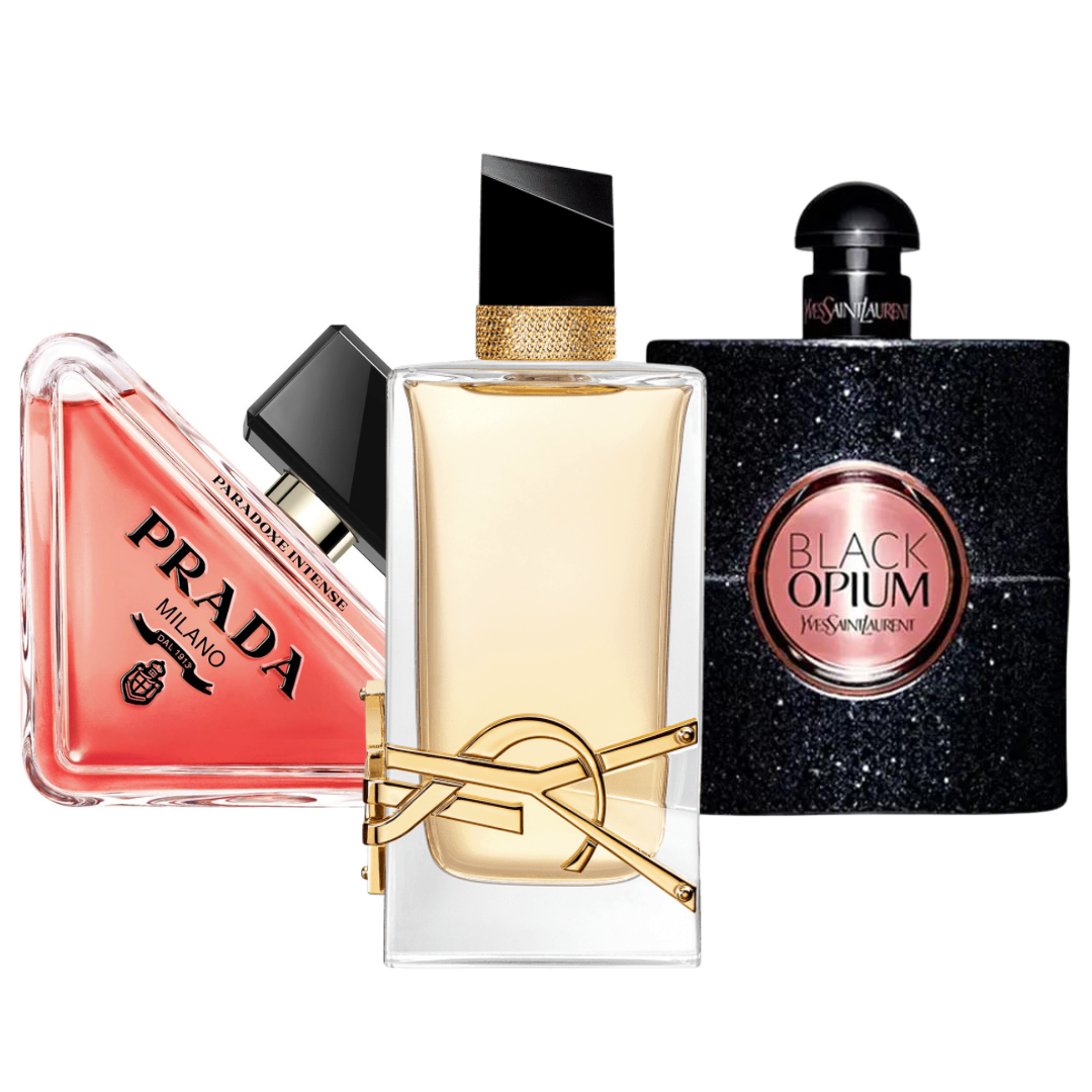 Coffret de 3 parfums:  Paradoxe, Black Opium  and Libre - 100ml