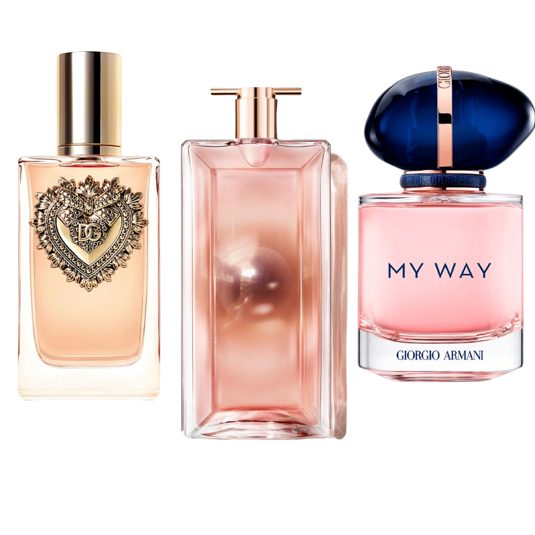 Coffret de 3 parfums: Devotion and My Way,  Idôle - 100ml