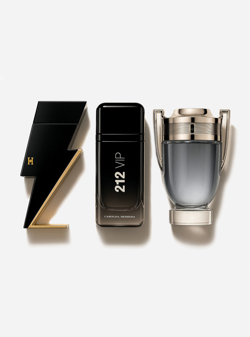 Cofrett 3 Parfum  BAD BOY, 212 VIP BLACK,  INVICTUS